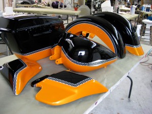 Orange & Black H-D - Gorske II