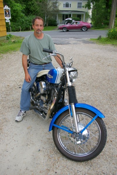 1-Blue Sportster with owner