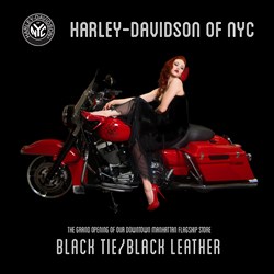 H-DNYC- Black Tie Black Leather
