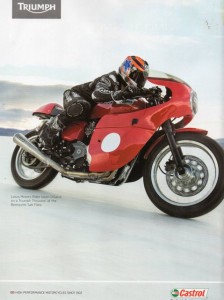 1-Triumph ad with Thruxton