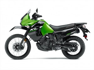 KLR 650 left side