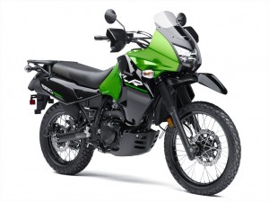 KLR650 right front