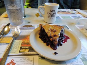 Moody's Diner - blueberry pie