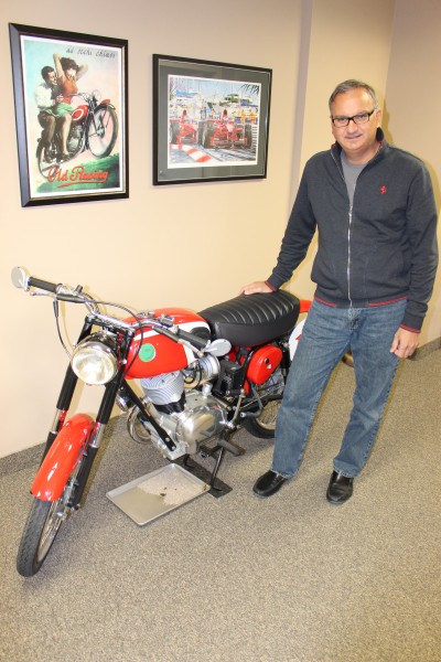 Paul with Gilera