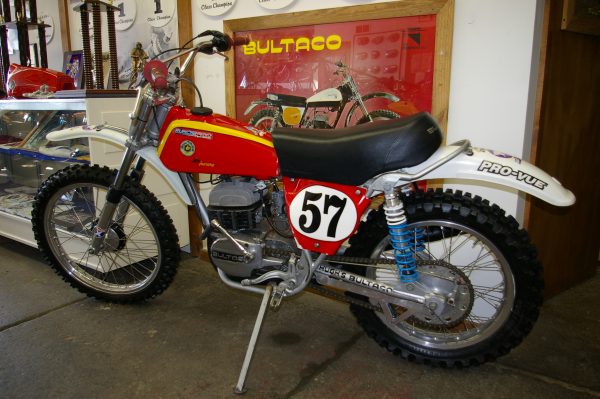 Bultaco museum - Pomeroy bike