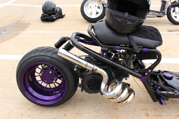 Purple Ruckus wheel