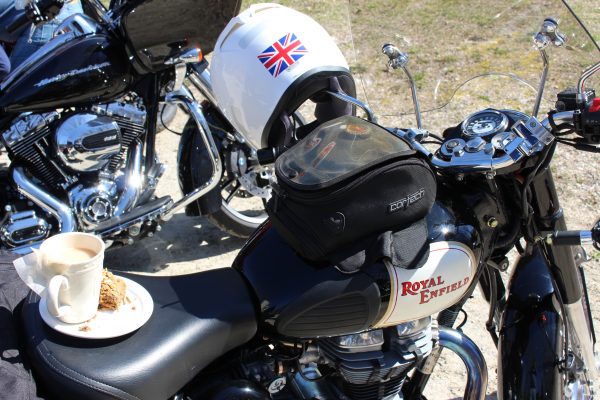 Royal Enfield and tea