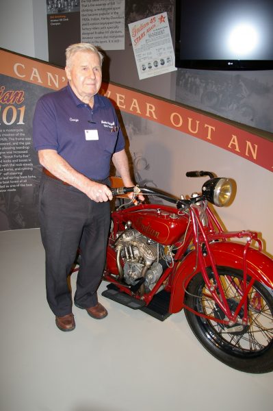 George Yarocki and 1929 Indian 101 Scout