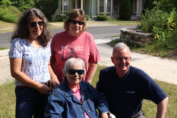 Patricia Pearson, left rear, and Pamela Chambers Renata Whitney, left front, and Carl Dunn