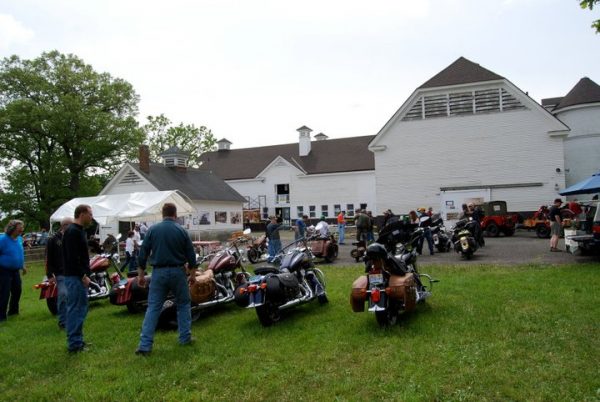 Barn with bikes