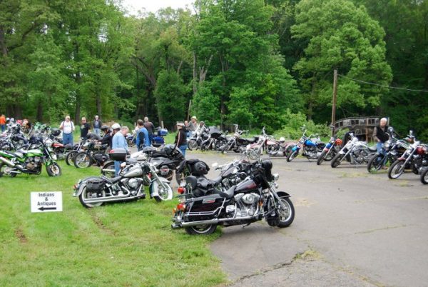 Lines of bikes