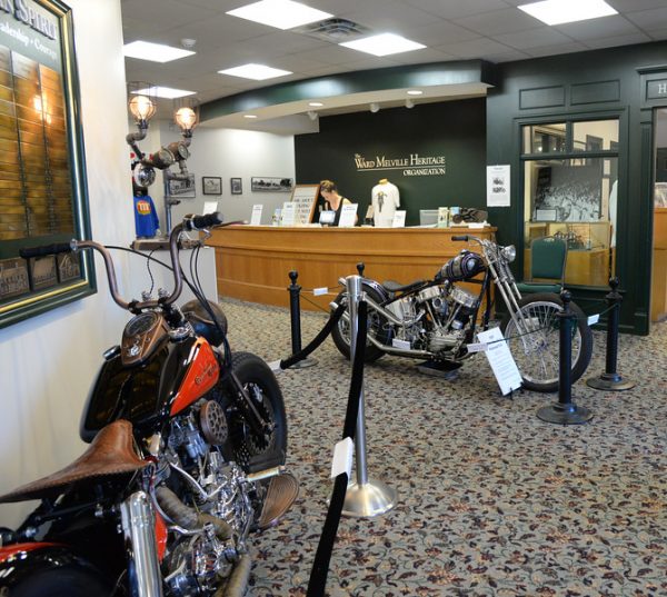 Museum front desk