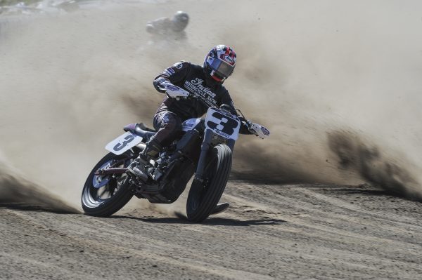 Joe Kopp on Indian Scout FTR750 (Courtesy: Barry Hathaway/Indian Motorcycle)