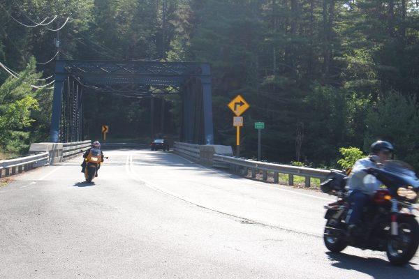 Riders with helmets